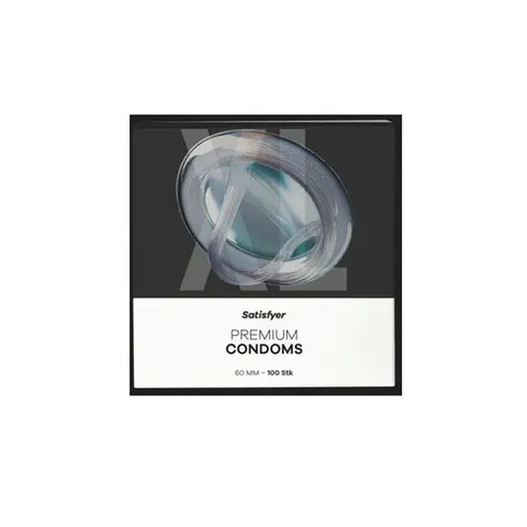 Satisfyer GmbH - Premium Condoms prezerwatywy lateksowe 60mm 100szt.