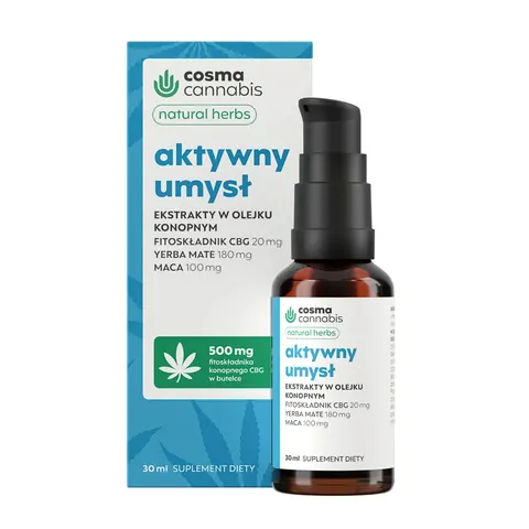 Cosma S.A. - Aktywny Umysł suplement diety 30ml