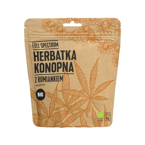 Cosma S.A. - Herbatka konopna z rumiankiem suplement diety 40g