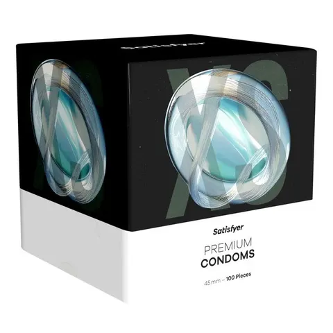 Satisfyer GmbH - Premium Condoms prezerwatywy lateksowe 45mm 100szt.