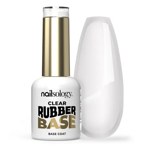 MELTOM TOMASZ MODZELEWSKI - Nailsology Clear Rubber Base baza kauczukowa 8ml