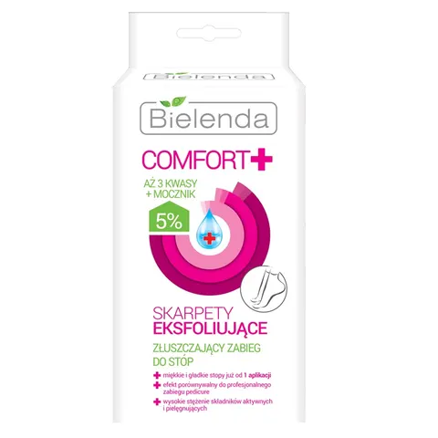 Bielenda Group S.A - Comfort+ skarpety eksfoliujące 2szt.