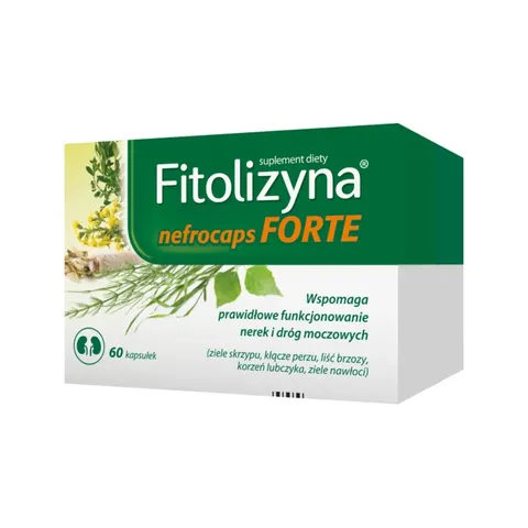 Zakłady Farmaceutyczne POLPHARMA S.A. - Nefrocaps Forte suplement diety 60 kapsułek