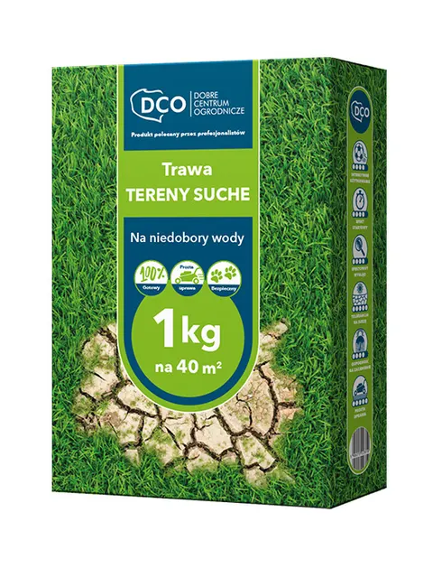 Mieszanka Traw Zielona Sahara 1kg 40m2