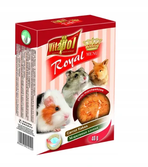 Menu Płatki Marchewki Dla Gryzoni 40g Zvp-1012 Vitapol