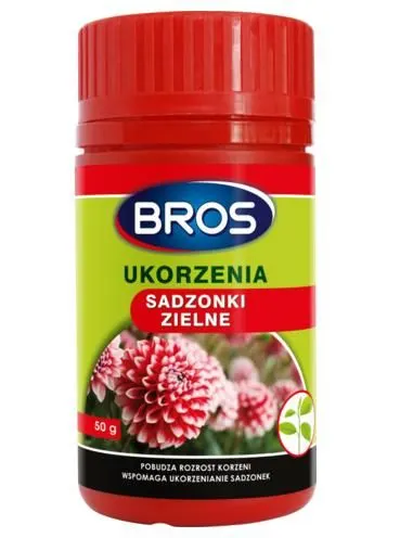Ukorzeniacz Sadzonki Zielone 50g Bros