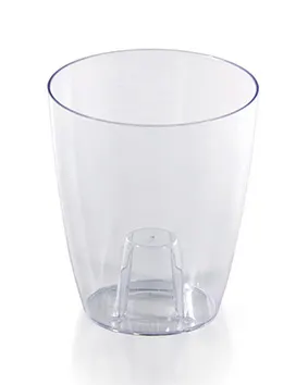 Osłonka plastikowa Coubi Orchid Transparentna 13,2 cm