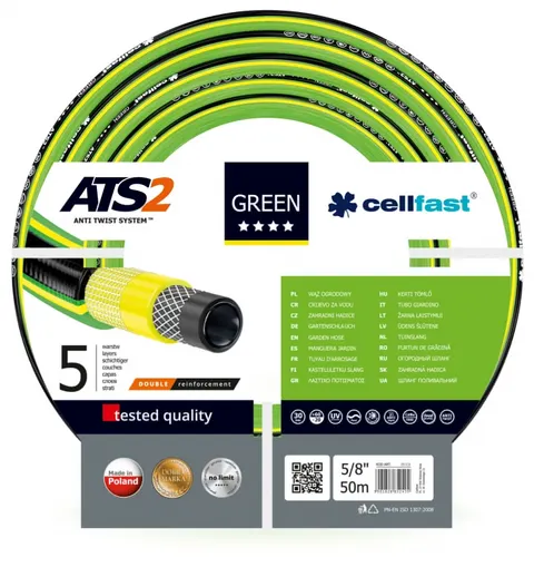 Wąż Ogrodowy Ats Green 5/8" 50m 15-111 Cellfast