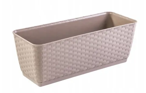 Doniczka Skrzynka balkonowa Ratolla Mocca 49 cm