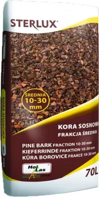 Kora Sosnowa Średnia 10-30mm 70l Hollas