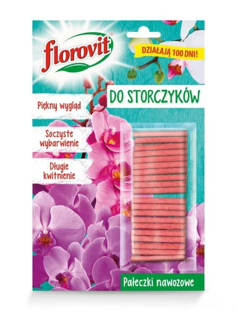 Pałeczki Nawozowe Do Storczyków 20 Sztuk Florovit