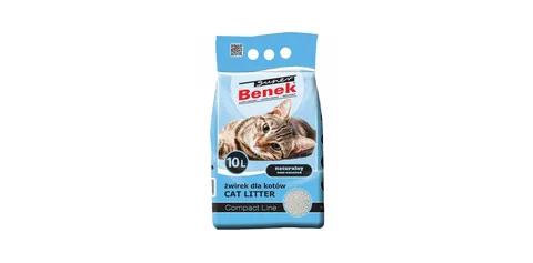Super Benek Compact Natural Żwirek Naturalny Dla Kota 10l