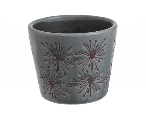Doniczka Ceramiczna Dekorowana 14x12 Cm 213can1185