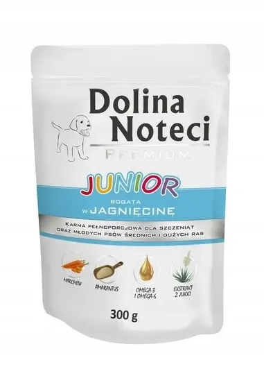 Karma Dolina Noteci Junior Bogata W Jagnięcinę 300g