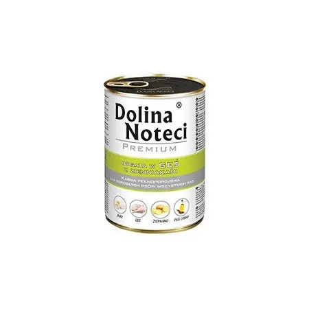 DOLINA NOTECI PREMIUM GĘŚ Z ZIEMNIAKAMI 400g mokra karma dla psa