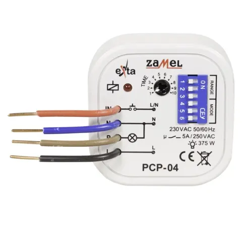 Przekaźnik czasowy dopuszkowy 230 VAC, PCP-04