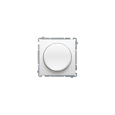 BASIC Ściemniacz do LED ściemnialnych, naciskowo-obrotowy, jednobiegunowy , 2–250 W, 230V~; biały