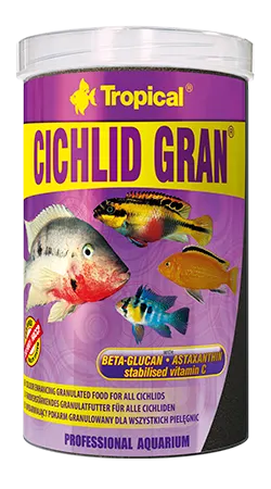 TROPICAL CICHLID GRAN 1000ML/550G 60456