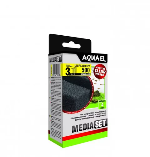 Wkłady Gąbkowe Unifilter 500 3szt 113913 Aquael