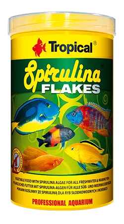 Tropical Pokarm Spirulina Flakes 250ml/50g