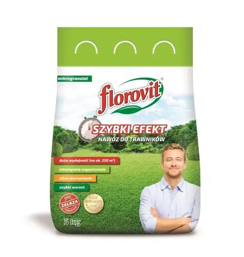Florovit do trawników Szybki Efekt 5kg