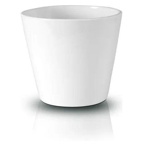 Osłonka ceramiczna 13 cm biała