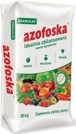 Nawóz Azofoska uniwersalny 25 kg