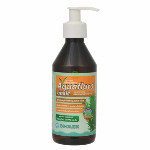 Zoolek Aquaflora Basic Nawóz Do Akwarium 250ml