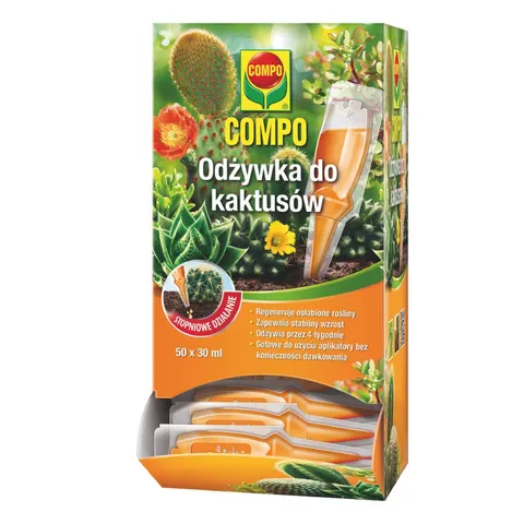 Odżywka Do Kaktusów Kroplownik 30ml Aplikator Compo