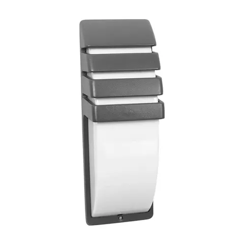 Oprawa elewacyjna DELTA 1xE27 max.10W LED IP54 wymiary: 120x300x111mm; ORO10022 LED-POL