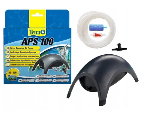 Tetra Aps 100 Aquarium Pompa Napow.50-100l Czarna
