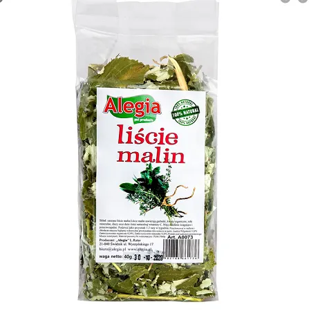 Alegia Liście Malin 40g Dla Gryzoni A0073