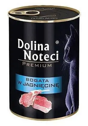 Karma mokra Dolina Noteci Premium Jagnięcina 400g