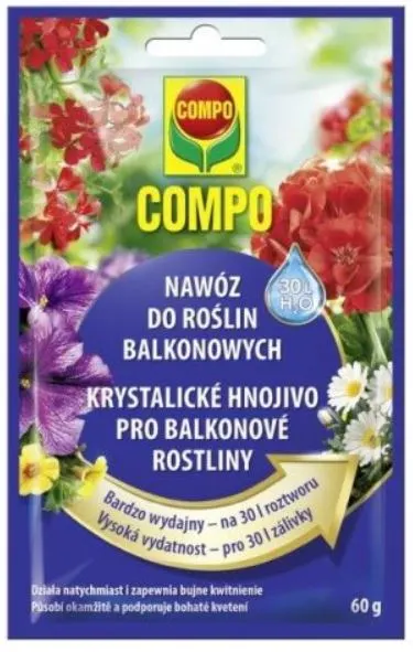 COMPO Nawóz do roślin balkonowych 60g