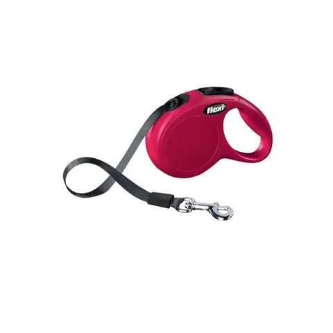 Smycz Automatyczna New Classic Taśma L 8m Red 802300 Flexi