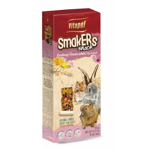 Smakers Kwiatowy Dla Gryzoni 90g Vitapol