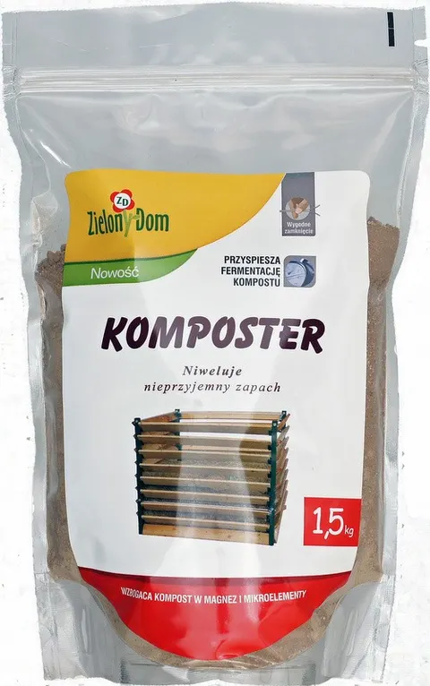 Komposter 1,5KG TORBA Zielony Dom