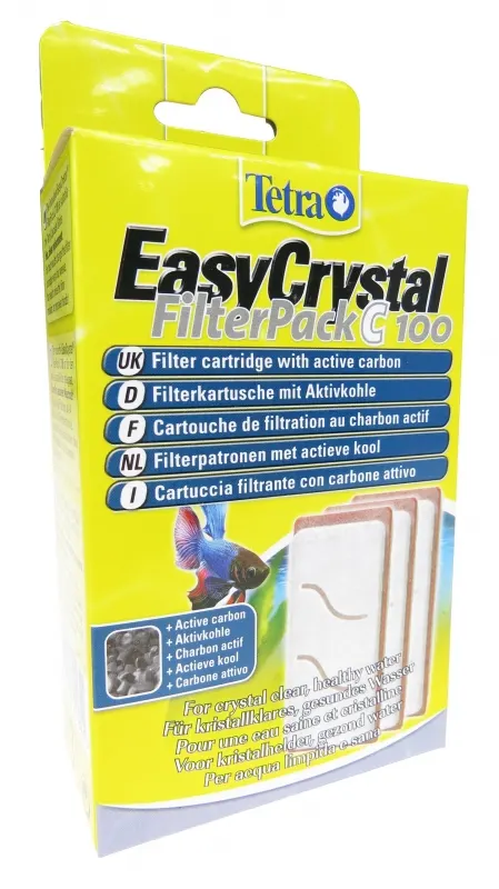 Wkłady Do Filtr Tetra Easy Crystal Filterpack C100 T211841