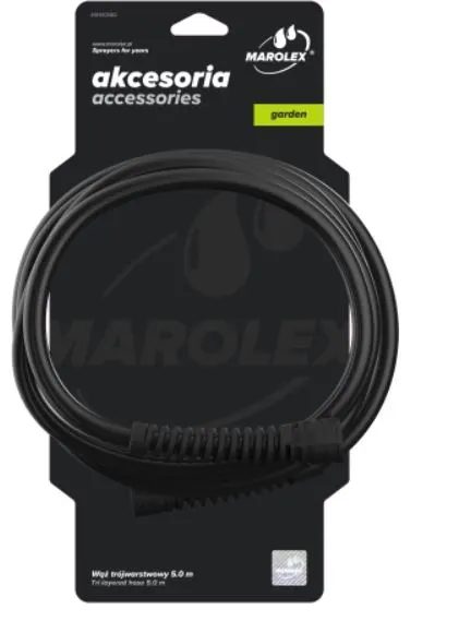 MAROLEX Wąż z nakrętkami 500cm