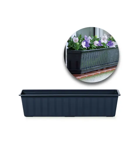 Skrzynka balkonowa Agro 60 cm antracyt Prosperplast