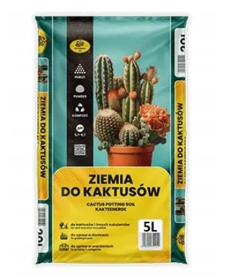 Ziemia do kaktusów i sukulentów Kik Krajewscy 5l