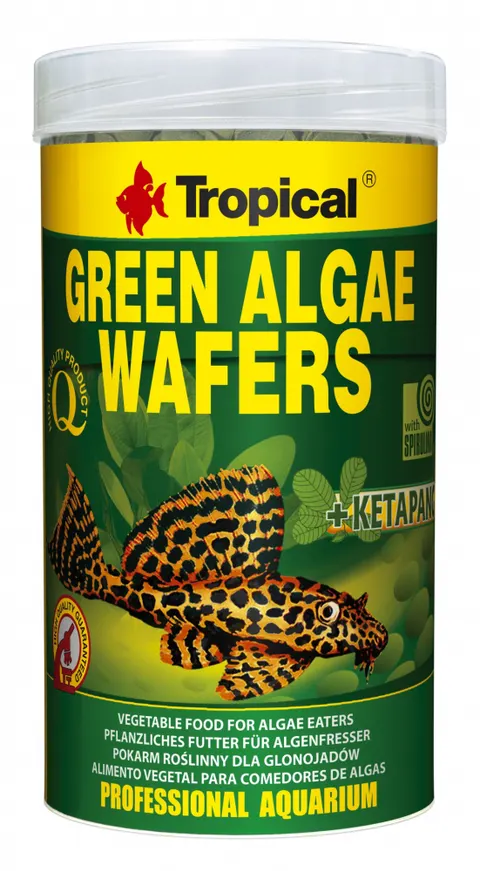 Tropical green algae wafers 100ml dla glonojadów