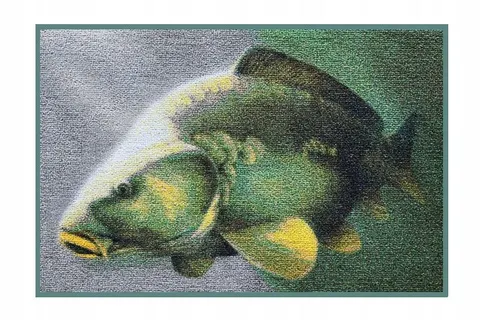 Wycieraczka Wędkarska Karp 3d 60x40cm Delphin