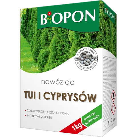 Nawóz do Tui i Cyprysów 1kg BIOPON
