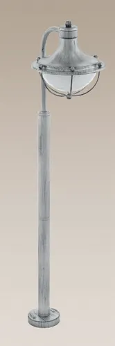 Lampa Ogrodowa 95979 AL-STL/1 E27 SILBER-ANTIK/WS 'MONASTERIO