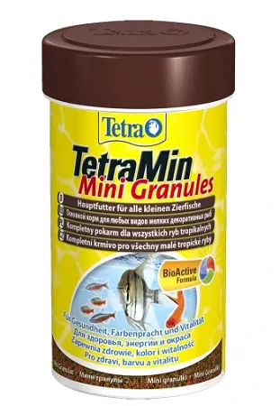 Tetra Min Pokarm Mini Granules 100ml