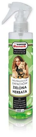 Super BENEK Neutralizator Zapachów Oświeżacz Powietrza Spray Zielona Herbata 250ml