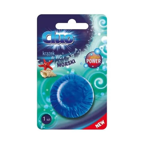 CLUO Krążek do wc niebieski MORSKI, 50 g