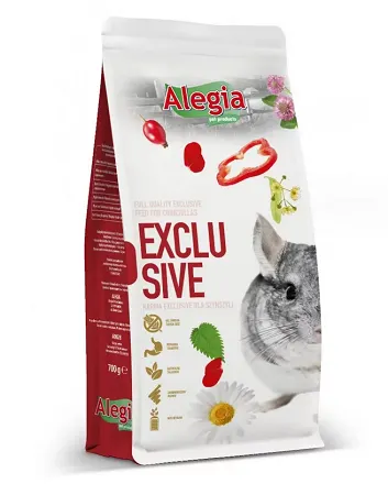 Alegia Pokarm Exclusive Szynszyl 700g A0030
