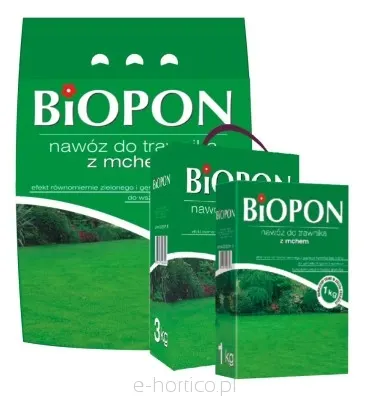 Biopon Nawóz Do Trawnika Z Mchem 5kg